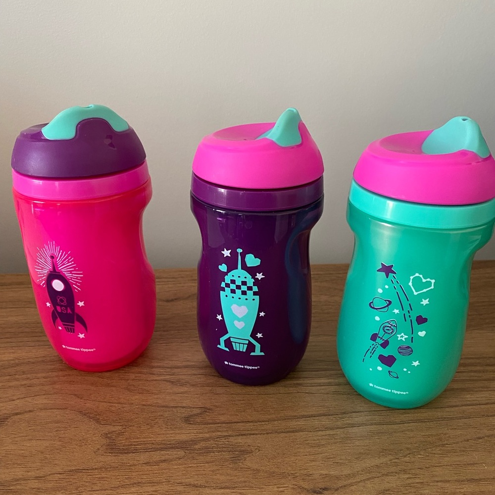 Tommee Tippee sippy cups 3 pack